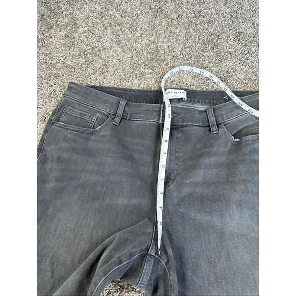 Lane Bryant Gray Mid-Rise Flex Magic Waistband Signature Fit Boot Gray Jeans 18 - Picture 8 of 11